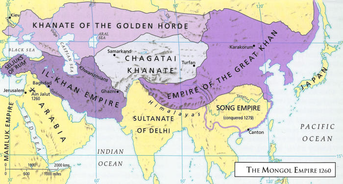 Das Mongolische Reich Und Seine Geschichte Im Überblick 