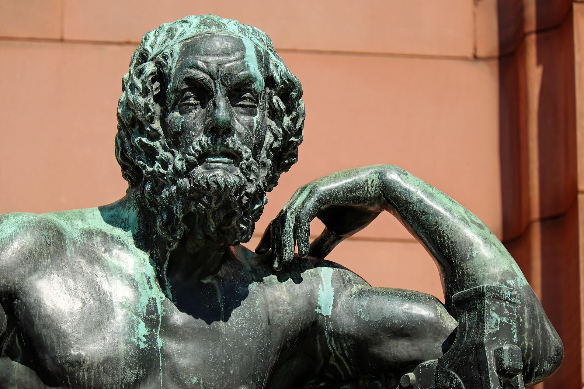 Griechischer Dichter Homer