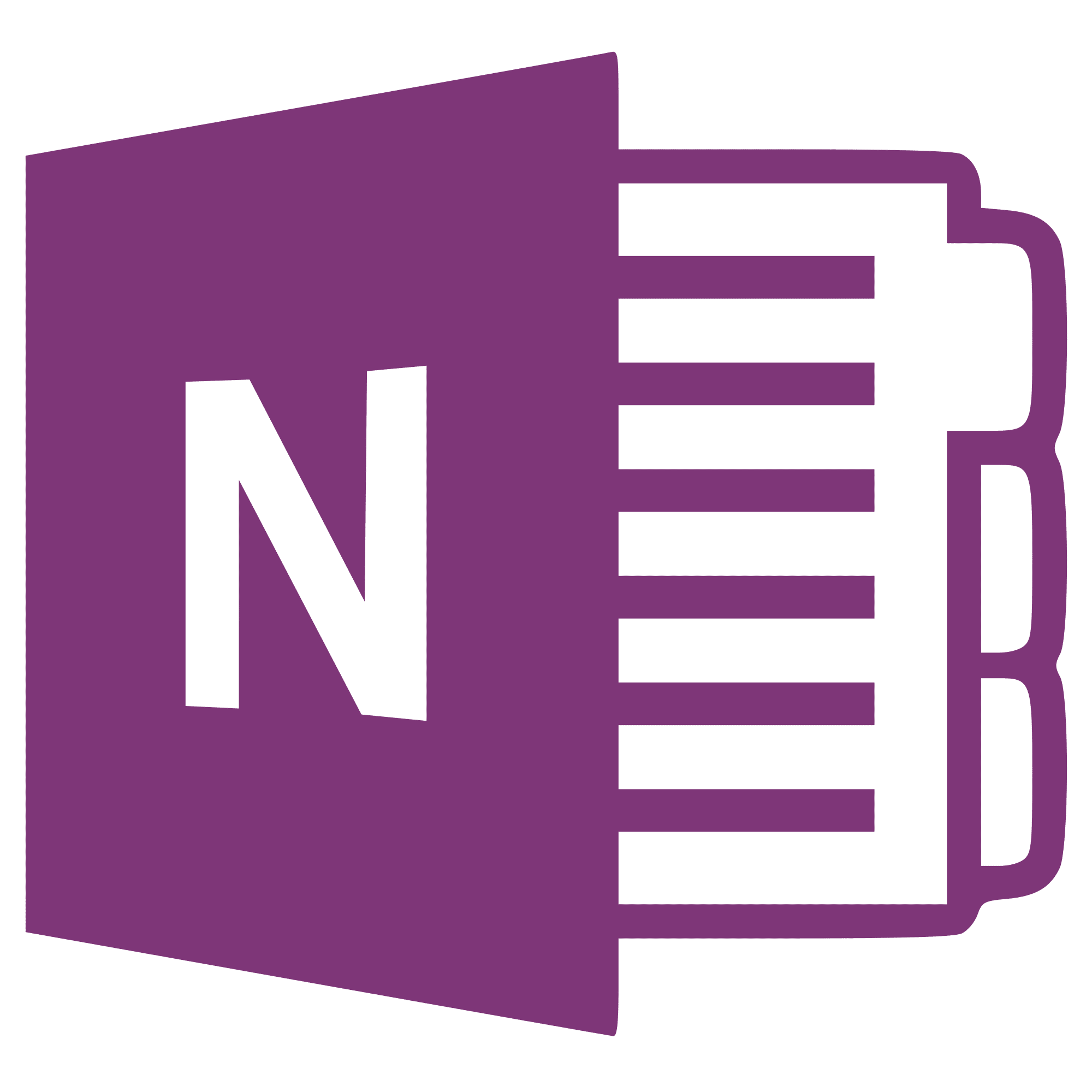 Das Logo von OneNote